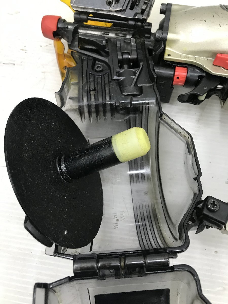 【中古品】★日立工機 75mmロール釘打ち機 NV75AF　ITIFKPGU5BC8 ロール釘打機 HiKOKI(ハイコーキ) ウエダ金物公式サイト NV75HMC〜NV75HMC G 社外品