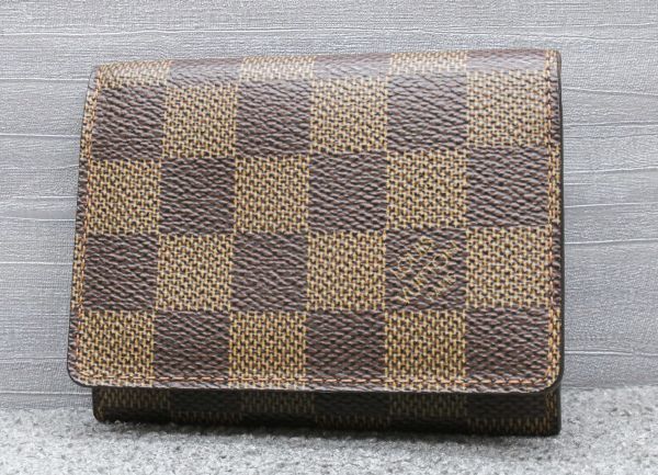 良品 ルイヴィトン N62920 ダミエ アンヴェロップ カルトドゥヴィジット カードケース 名刺入れ LOUIS VUITTON VUITTON カードケース ルイヴィトン HO1668 n62920の通販 ブランド別