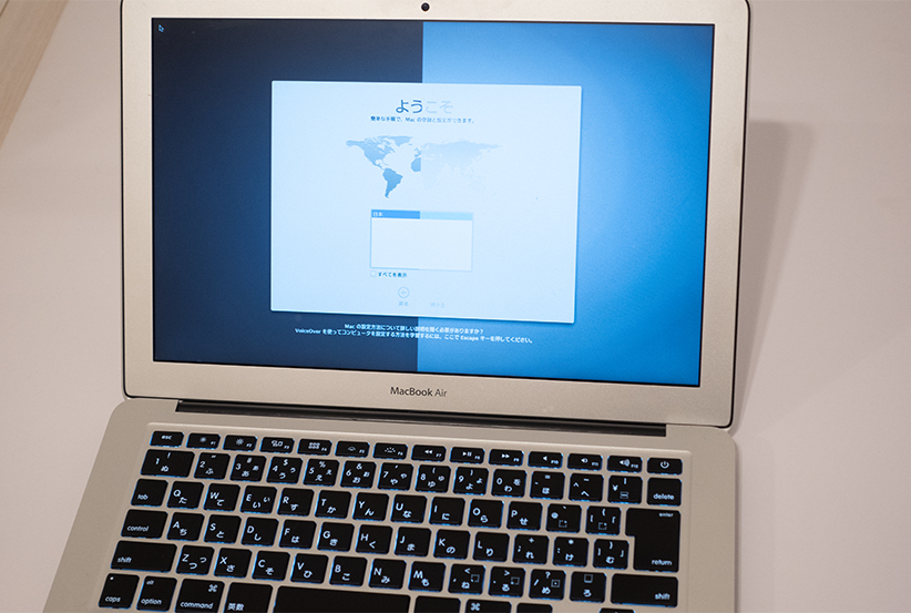 ジャンク MacBook Air 13inch Mid2013 MD760J/A Core i5 1.3GHz 液晶故障