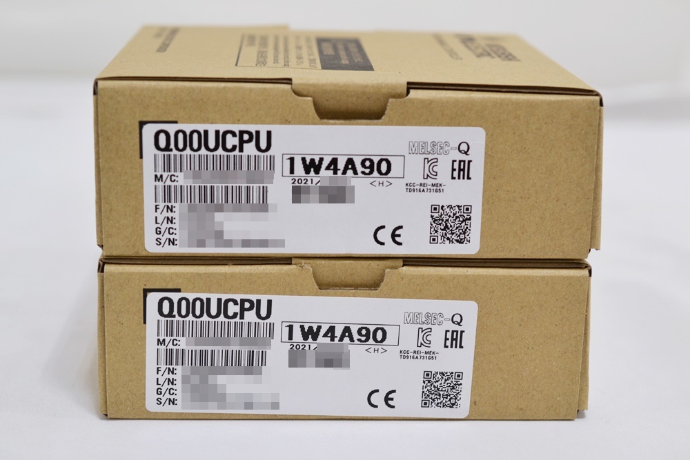 三菱電機 ユニバーサルモデルQCPU Q00UCPU 2021年製 ×2個セット(その他