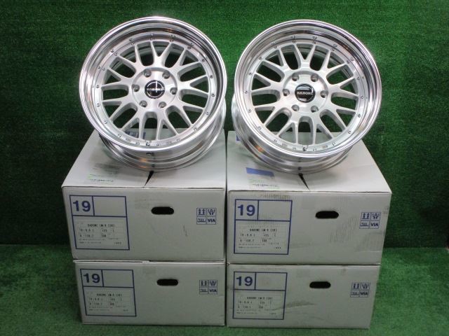 新品 ホイールタイヤ 4本 225/40R19 2022年製 ファブレス ヴァローネ 