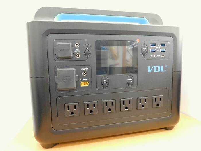 （未使用商品）VDL HS1000　PORTABLE POWER STATION　ポータブル屋外電源