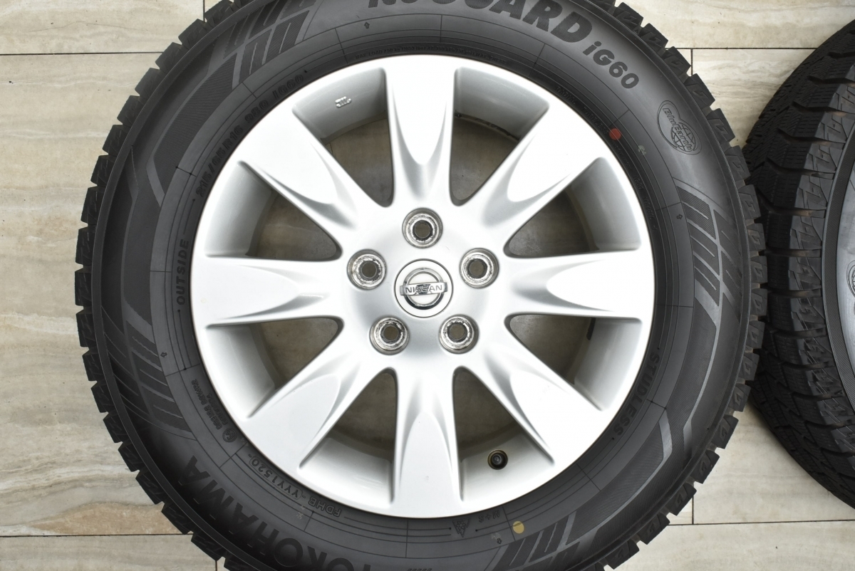 イボ付 バリ溝】ニッサン E51 エルグランド 純正 16in 6.5J +45 2020年 
