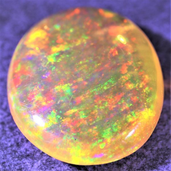 天然ファイアオパール メキシコ産 3.860ct 欧泊 ルース 裸石 宝石