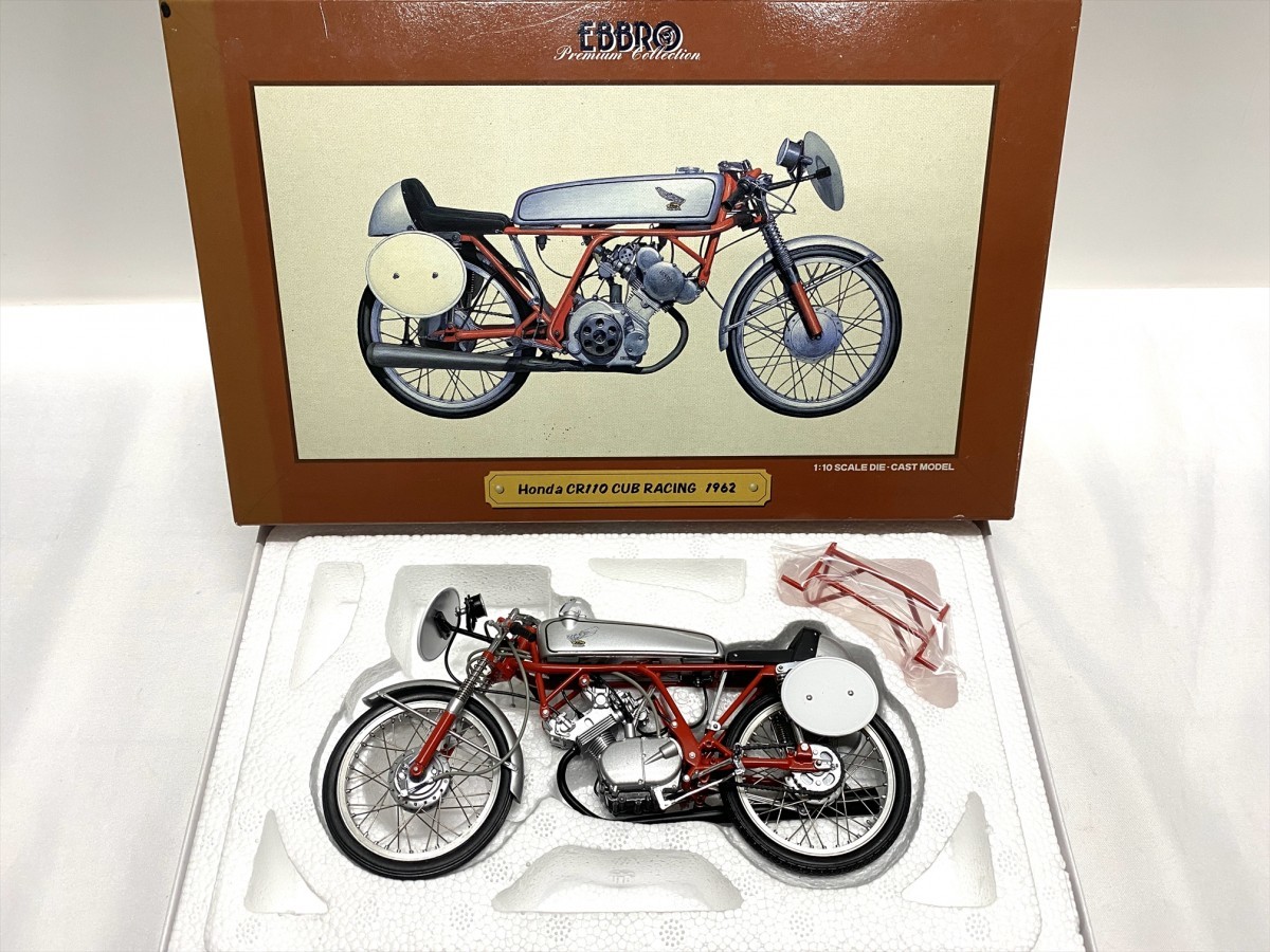 美品】EBBRO エブロ HONDA CR110 CUB RACING ホンダ CR110 カブ