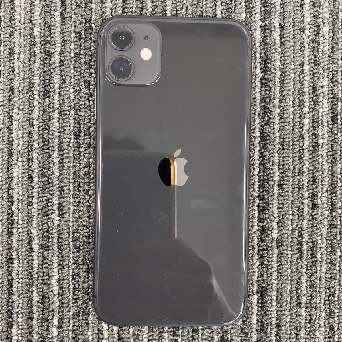 完動品】iPhone11 64GB ブラック au SIMロック解除済み