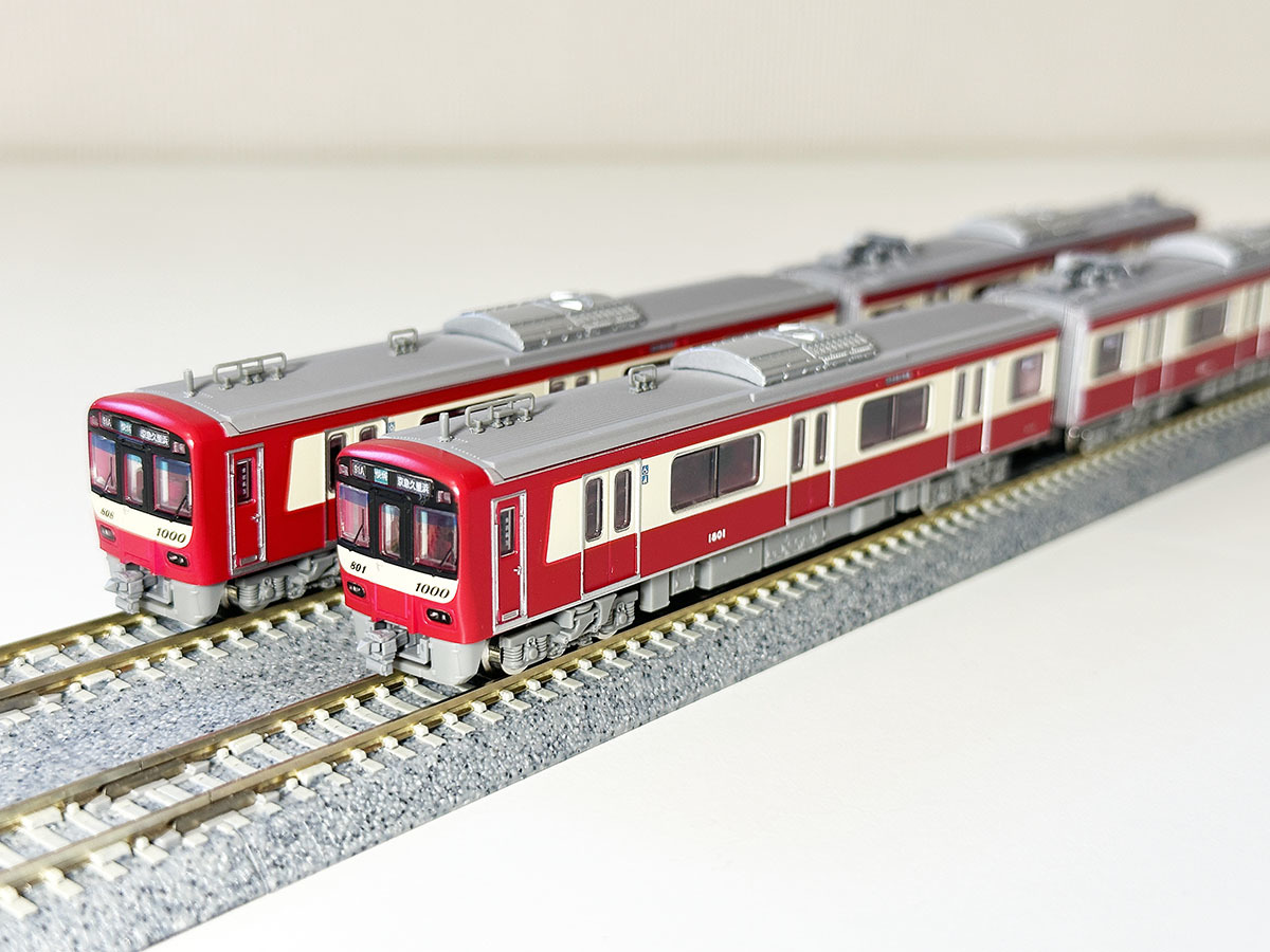 鉄道コレクションN化済　京急1000形1800番台　8両 動力化済)鉄コレ京急新1000形1800番台8両セット 鉄道