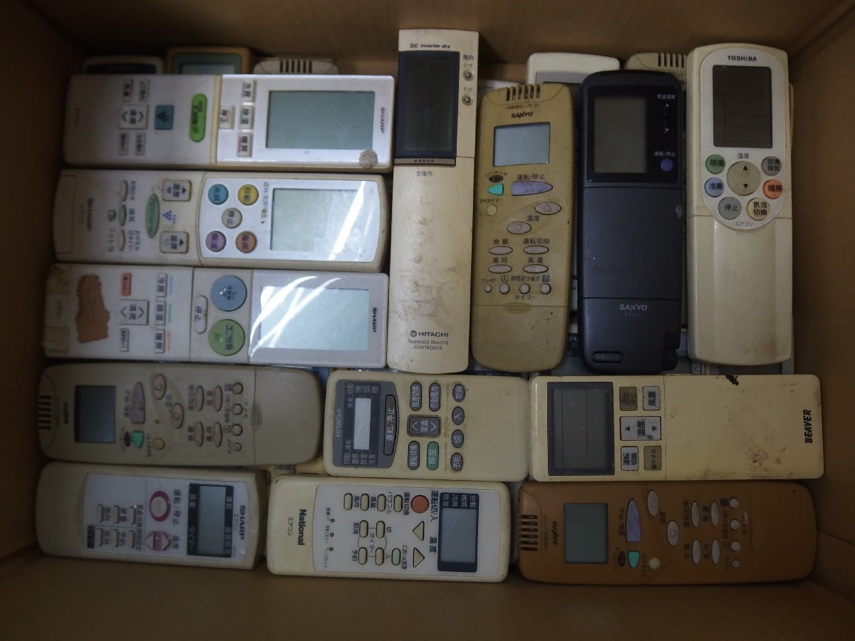 12□/Zク2626 エアコン等 リモコン まとめ 146個 Panasonic/MITSUBISHI