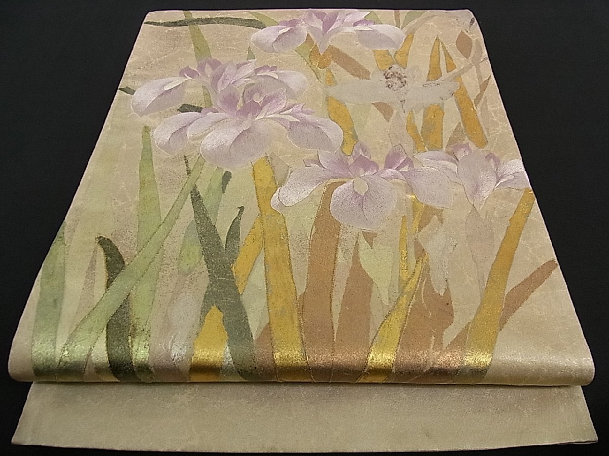 品質保証，SALE 平和屋着物 六通太鼓柄袋帯 刺繍 杜若 金彩 逸品 ap379(仕立て上がり)｜売買されたオークション情報、yahooの商品情報をアーカイブ公開 - オークファン 仕立て上がり