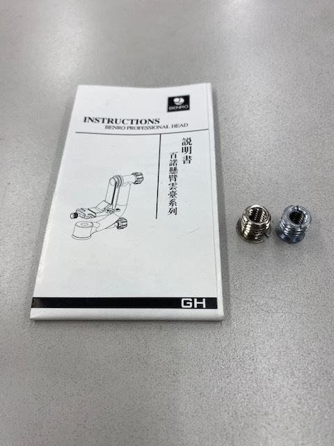 ★BENRO★ジンバル雲台★GH-2★中古品★ BENRO ジンバル雲台 ベンロ GIMBAL GH2 プレート２枚