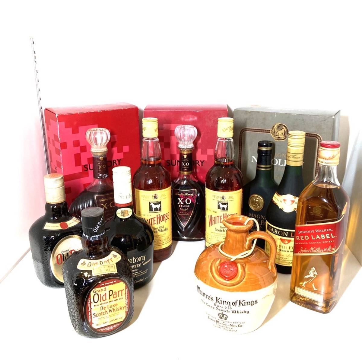 ウイスキー ブランデー ミニボトル 古酒 11本セット SUNTORY NIKKA
