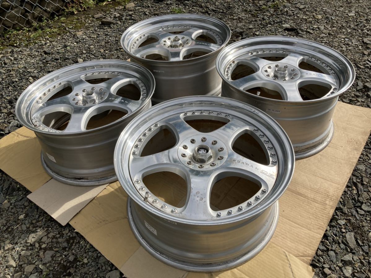 19inch OZ Racing ジャンクションプロデュース スカラー 9J×19H2E35 