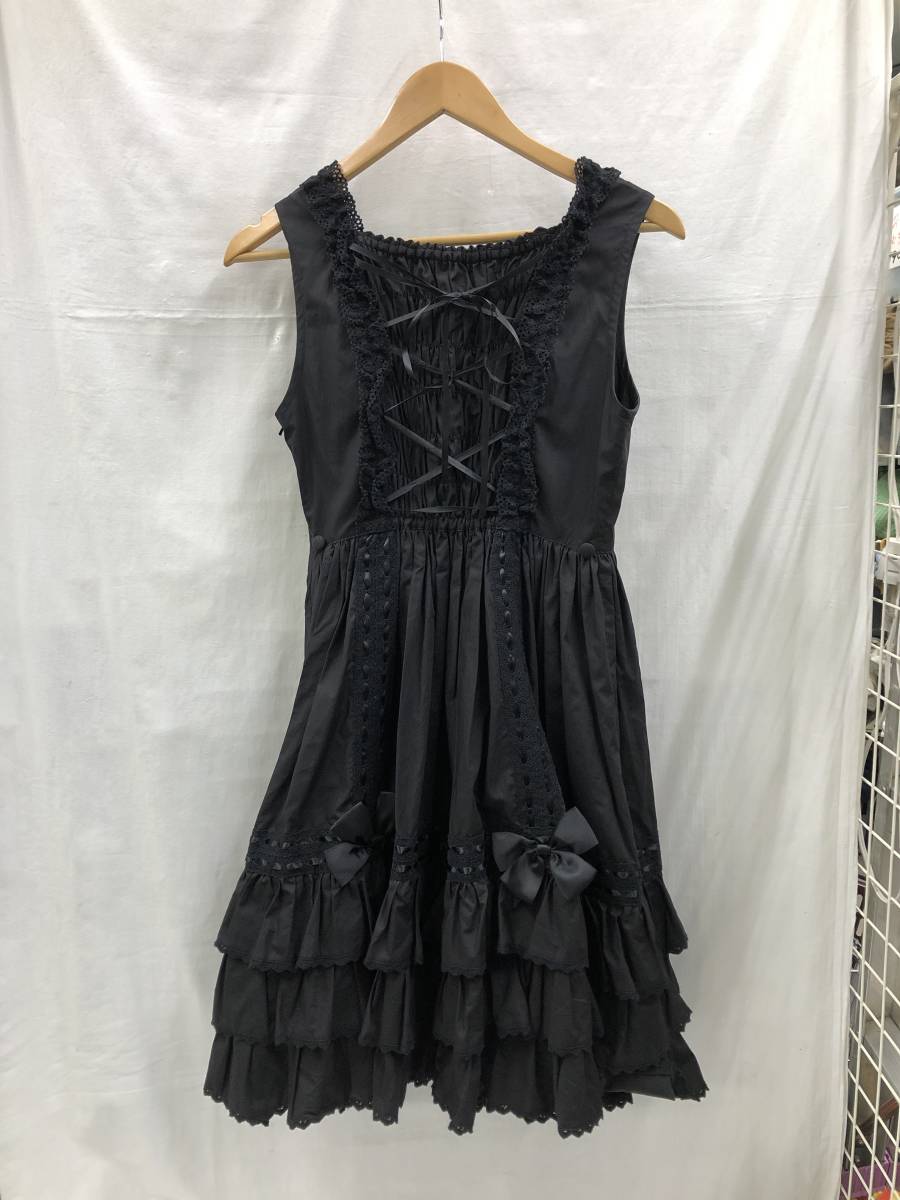AND ROMEO アンドロミオ ティアード　フリル　ノースリーブワンピース AND ROMEO アンドロミオ ティアード フリル ノースリーブワンピース