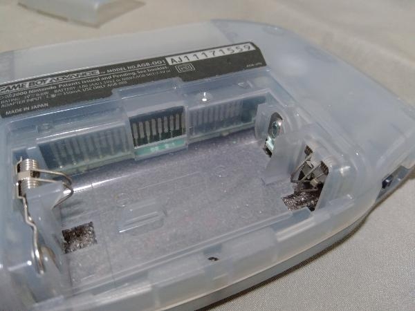 ジャンク Nintendoゲームボーイアドバンス ミルキーブルー