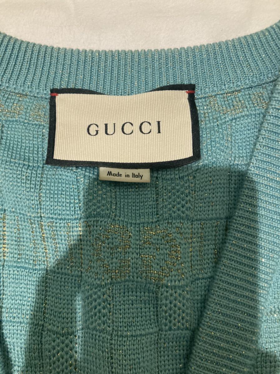 GUCCI グッチ ニット ベスト ジレ XS ビー 蜂 ミケーレ イタリア製