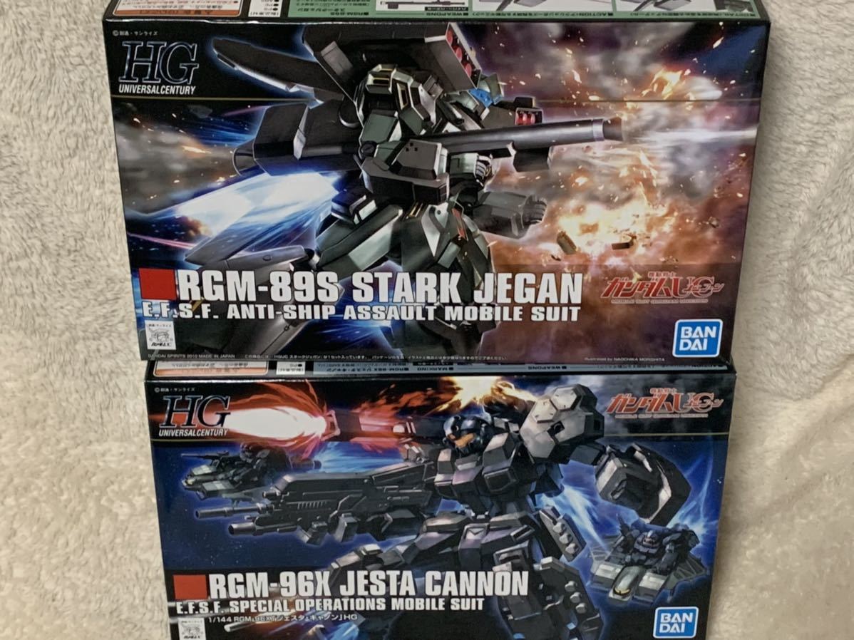 未開封 HGUC 1/144 ジェスタ・キャノン スタークジェガン HGUC
