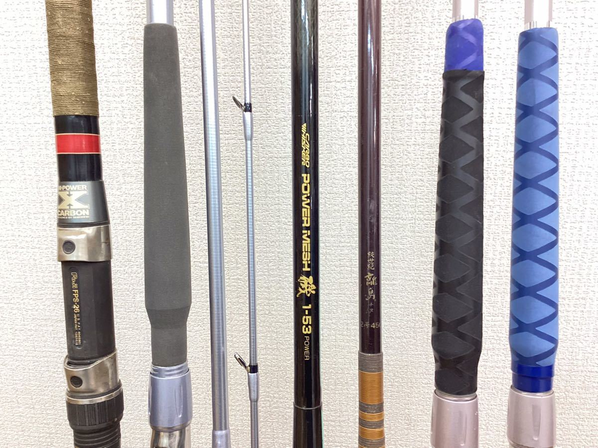 002/09)釣り竿まとめ6本 釣竿 DAIWA ダイワ SHIMANOシマノ OLYMPIC