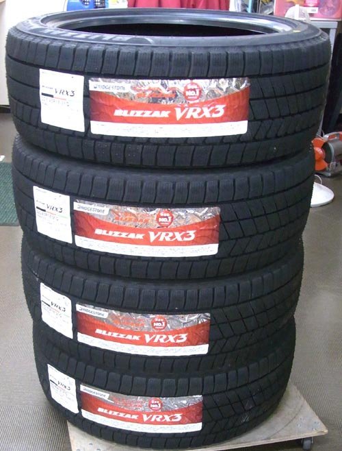 新品 BRIDGESTONEブリヂストン ブリザック VRX3 225/45R18 91Q 4本 