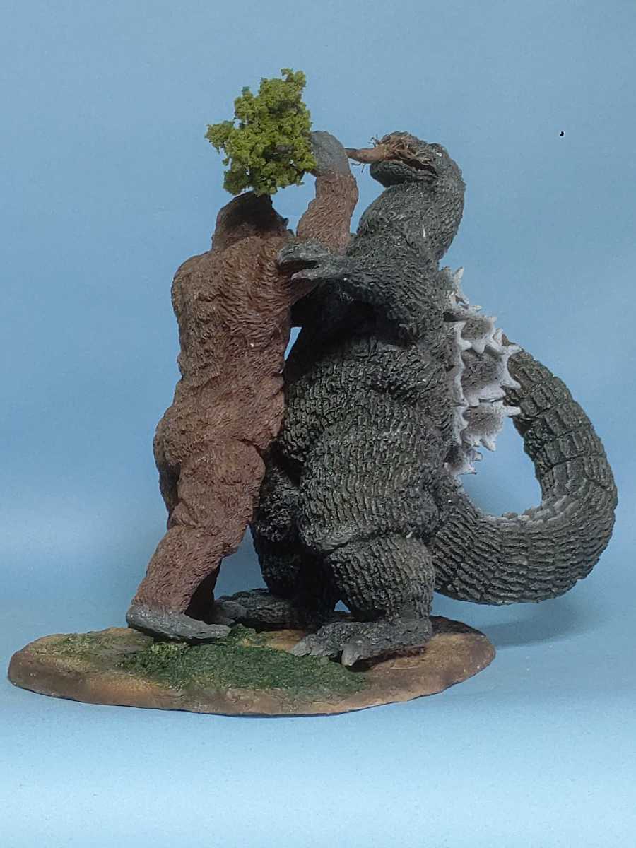 キングコング対ゴジラ・レジンキャストキット改造組立て完成品