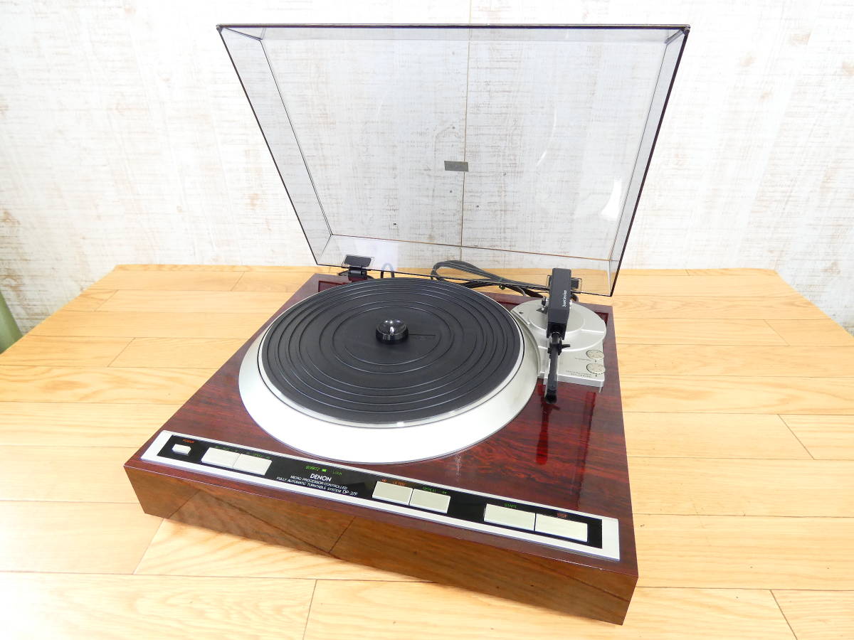 人気，2025 DENON デノン DP-37F フルオート クォーツロック レコードプレーヤー/ターンテーブル 音響機器 オーディオ @140 8529-2(デノン)｜売買されたオークション情報、yahooの商品情報をアーカイブ公開 - デノン