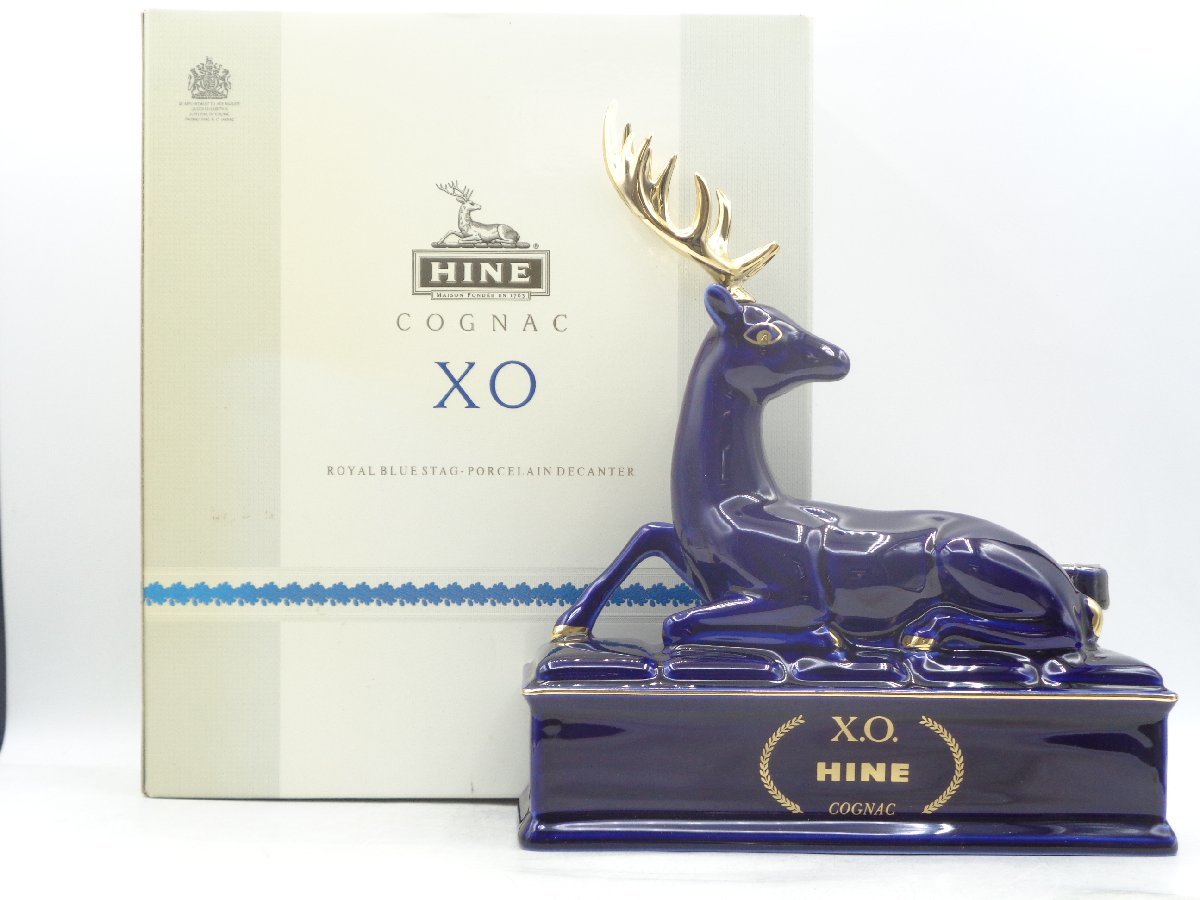 HINE XO ブランデー ハイン 陶器ボトル 凱旋門 鹿