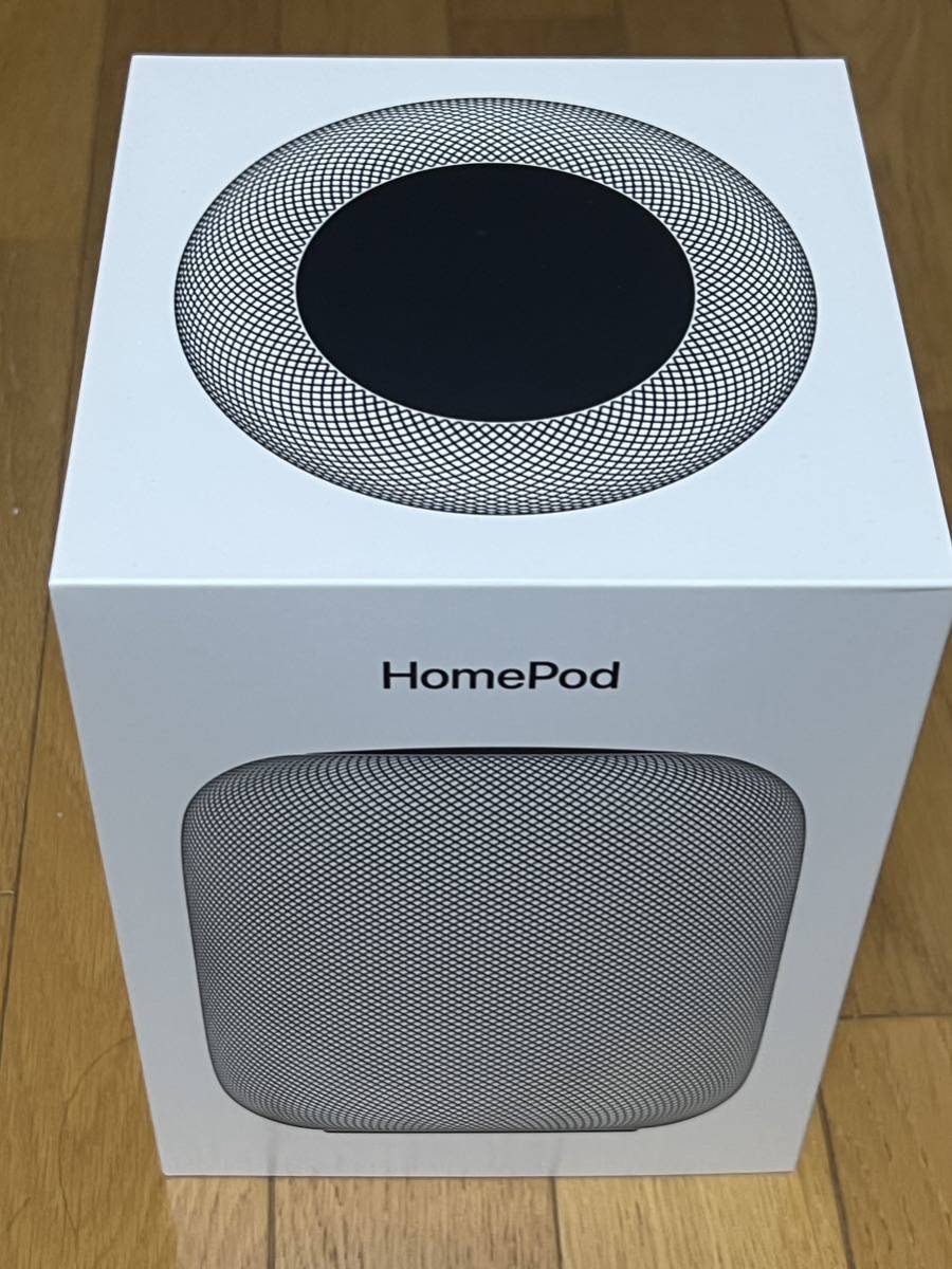 1円スタート】HomePod 初代 Appleスペースグレイ ② Apple HomePod
