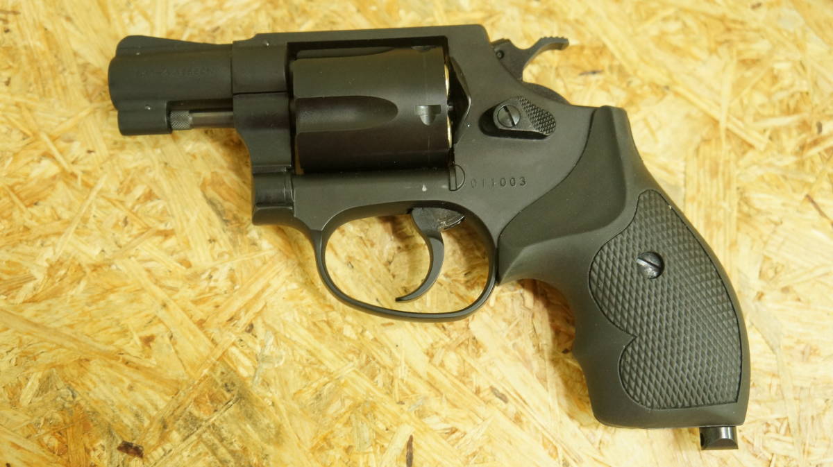 中古カスタム品 タナカ S&W M360J SAKURA HW ヘビーウエイト ガスガン