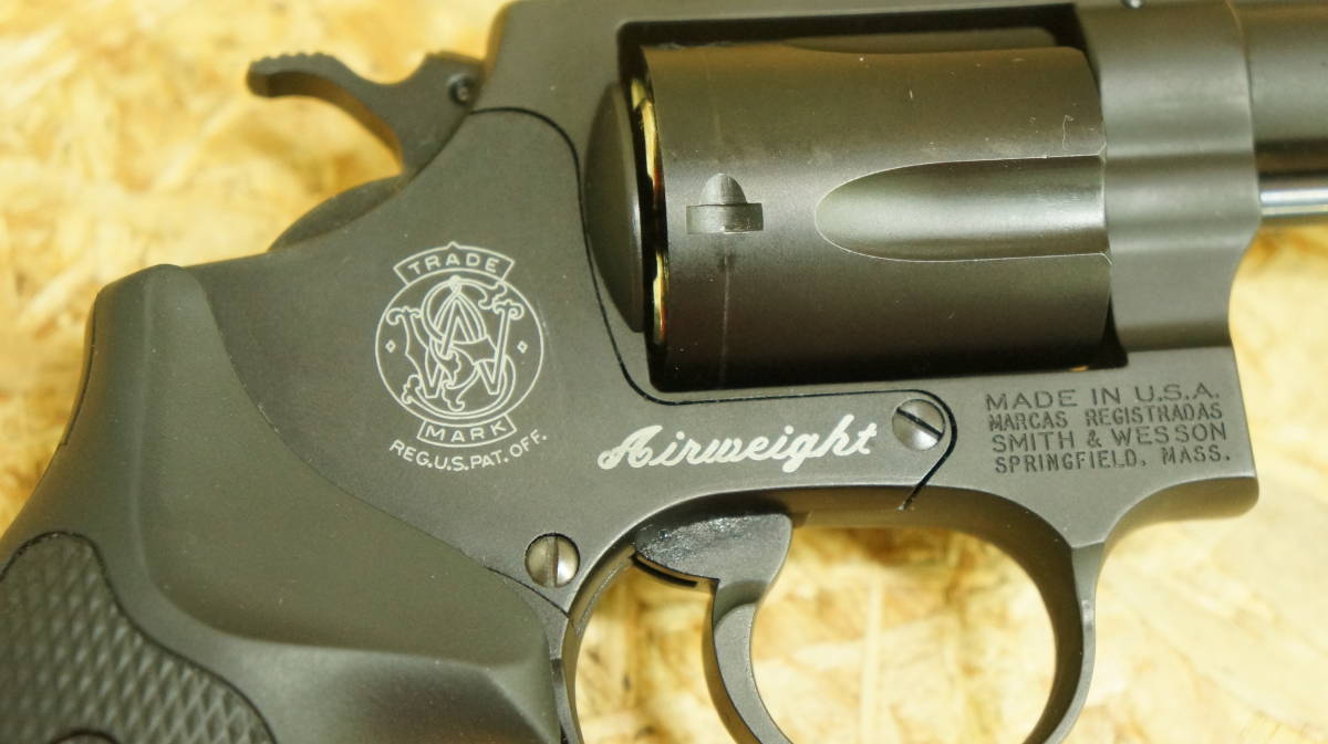 中古カスタム品 タナカ S&W M360J SAKURA HW ヘビーウエイト ガスガン