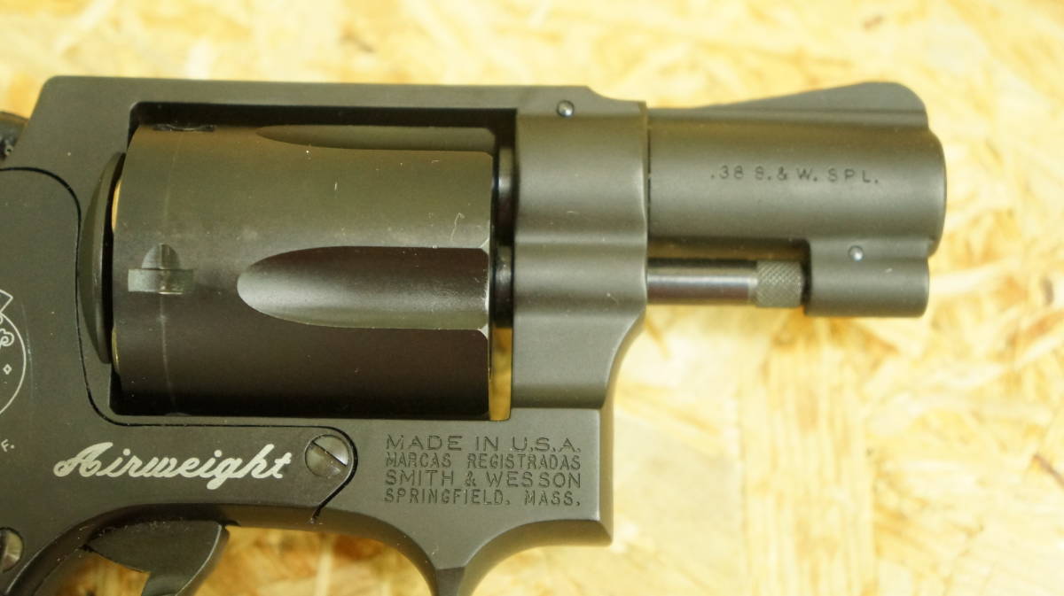 中古カスタム品 タナカ S&W M360J SAKURA HW ヘビーウエイト ガスガン
