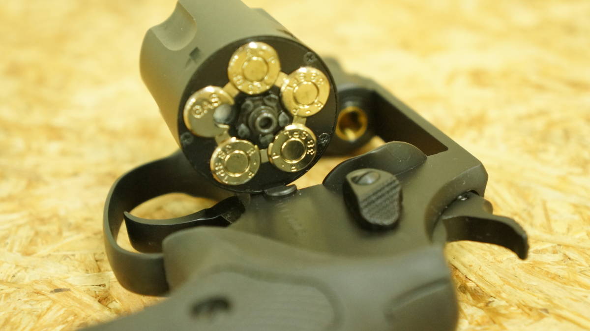 中古カスタム品 タナカ S&W M360J SAKURA HW ヘビーウエイト ガスガン