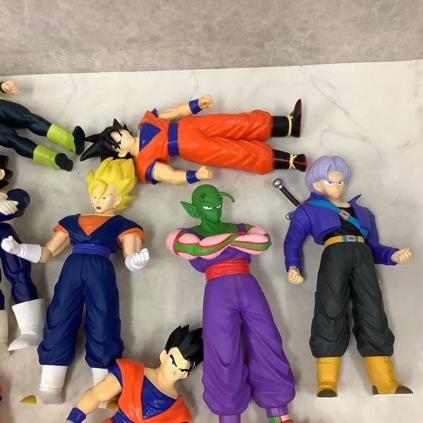 1円〜 訳あり ドラゴンボールZ ソフビフィギュア 孫悟空 トランクス