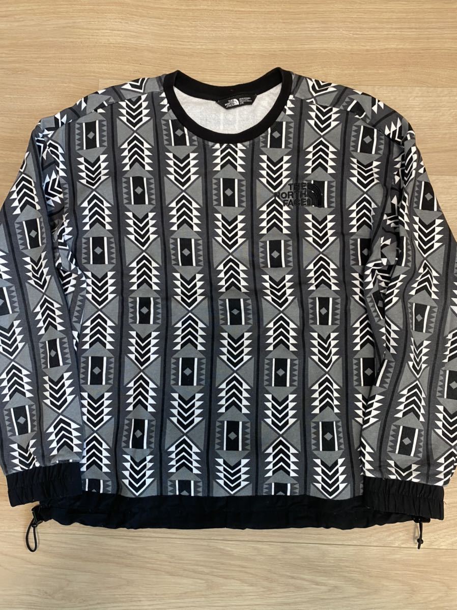 美品】THE NORTH FACE 海外限定RAGE スウェットクルー Lサイズ THE