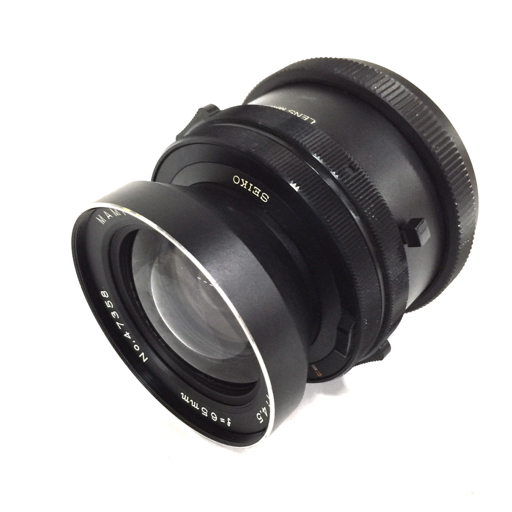 MAMIYA-SEKOR C 1:4.5 65mm カメラ レンズ ジャンク W5226003 Mamiya