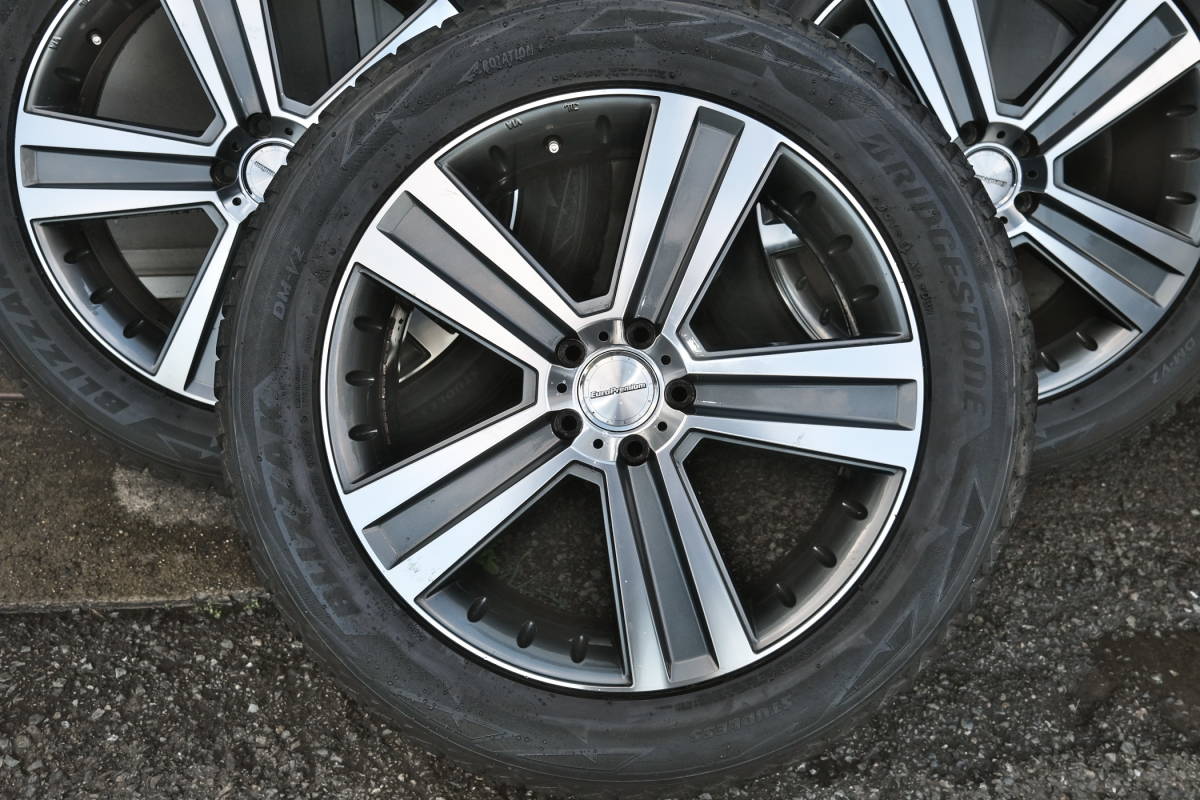 全国無料，送料無料 ユーロプレミアム ２０インチ ８ ５Ｊ ５穴 ＰＣＤ112 インセット６２ ベンツGLS550 使用 スタッドレス付き(5穴)｜売買されたオークション情報、yahooの商品情報をアーカイブ公開 - オークファ 5穴