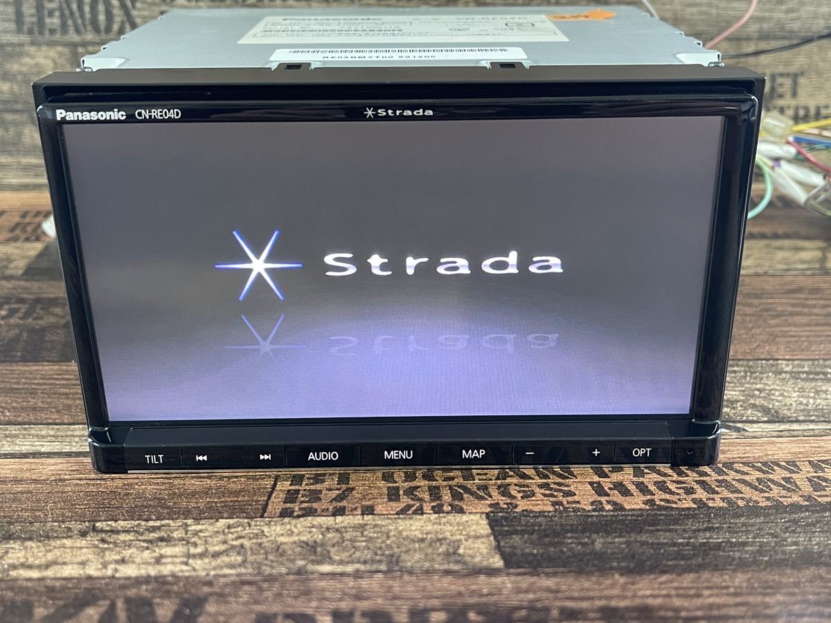 パナソニック CN-RE04D カーナビ メモリーナビ フルセグ DVD