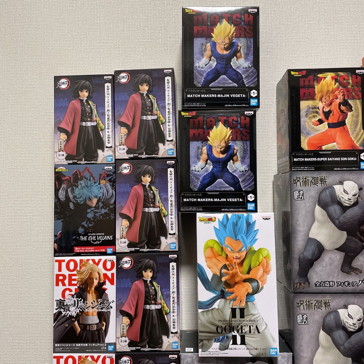 未開封】フィギュア まとめ売り 34個セット 呪術廻戦 ドラゴンボール 