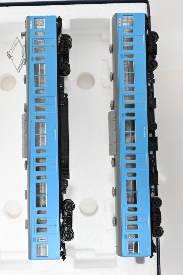 HO 103系(新製冷房車)　2輌増結セット (M)　カナリア　天賞堂 No.55024 中古 新製冷房車 103系 増結用中間車 組立キット 限定SALE，新作 高運転