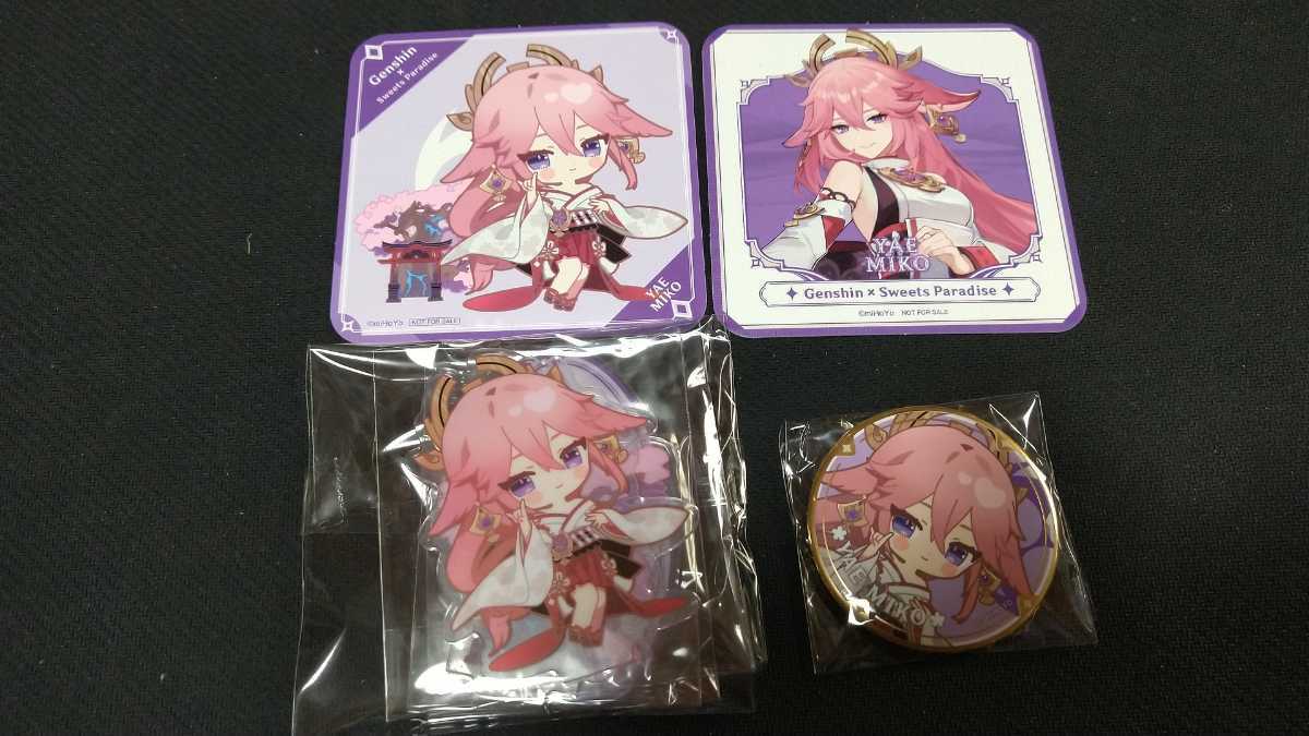 原神 櫻舞万雷 スイパラ アクリルスタンド 未開封17個 原神 ちび