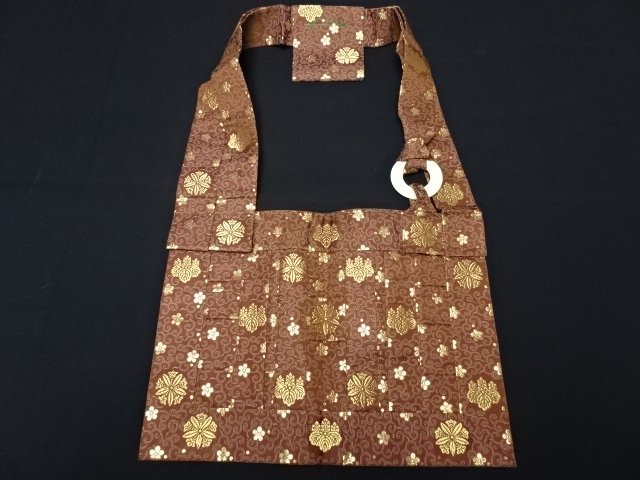中古　絡子　袈裟　9寸　曹洞宗（2） 曹洞宗 絡子 法衣 正絹絽 夏 &frasl;