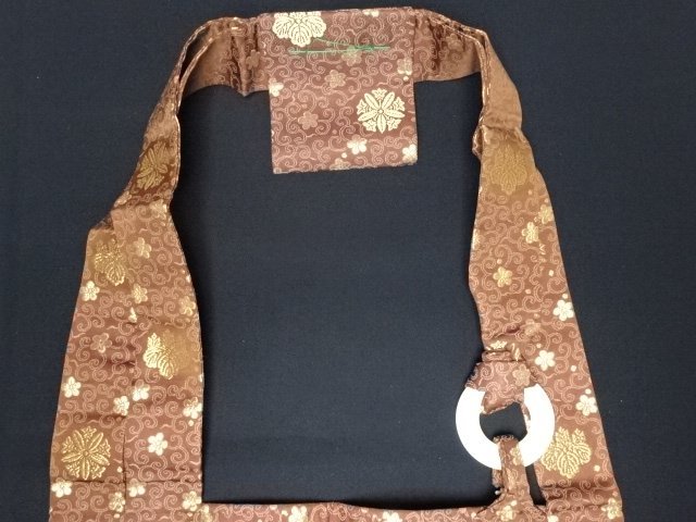 中古　絡子　袈裟　9寸　曹洞宗（2） 曹洞宗 絡子 法衣 正絹絽 夏 &frasl;