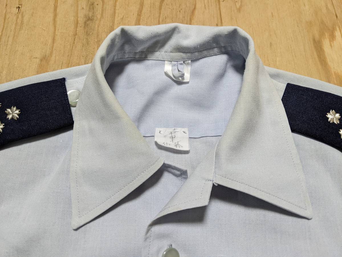 28 航空自衛隊 制服 シャツ 上着 夏服 第3種 4号 1988 防衛省 航空総隊 