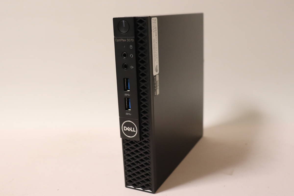 M189. DELL / OptiPlex 3070 / Core i5-9400T / 8GBメモリ / SSDなし