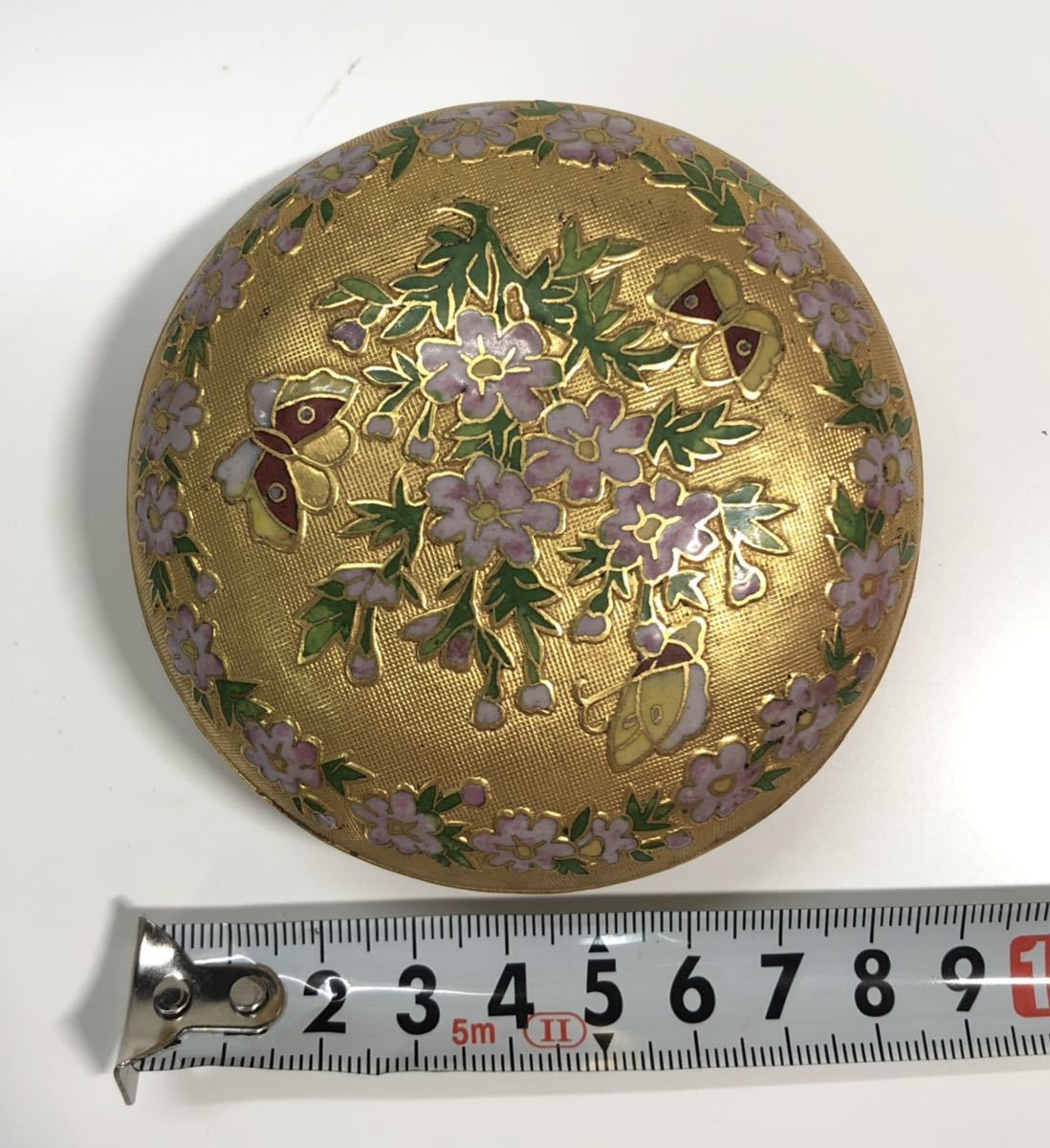 七宝焼 小物入れ 香合 七宝 B1 深川製磁｜公式オンラインストア 蓋付
