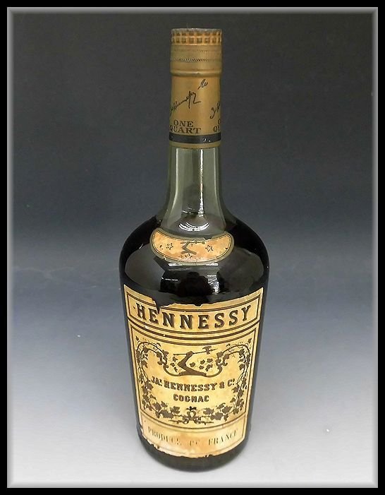 [ZEROnet]▼未開栓保管品 JA's Hennessy ジャズ ヘネシー スリースター コニャック ブランデー 古酒 1クォート▼P410-12