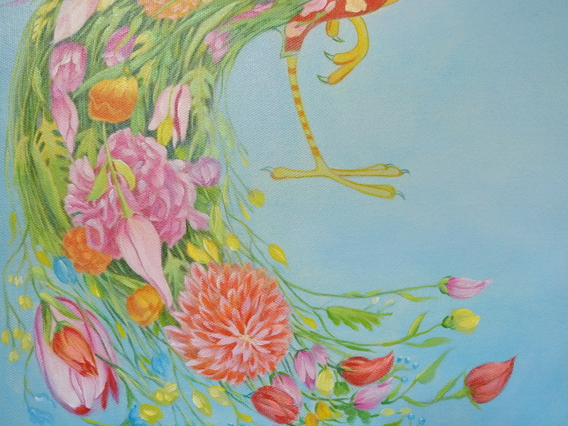 F6号ジミー大西Pig手描き作品⁄表裏サイン⁄油彩⁄アクリル⁄絵画