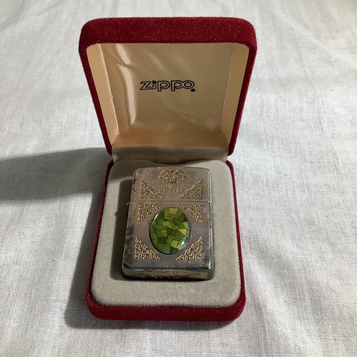 火花確認済み】ZIPPO ジッポー LIMITED EDITION No.1128