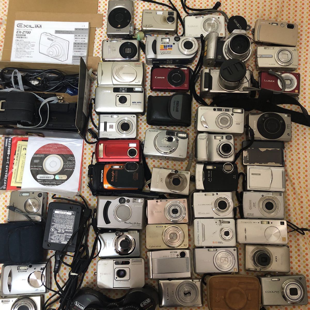 デジタルカメラ6台 まとめ売り ジャンク Nikon SONY CASIO 1円
