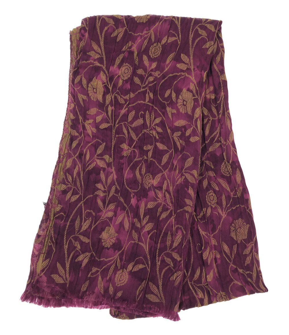 ETRO エトロ 未使用 タグ付 ストール 花鳥柄 イタリア製 箱付 正規品 正規品]未使用エトロ ストール 花柄 ETRO エトロ 未使用 タグ付
