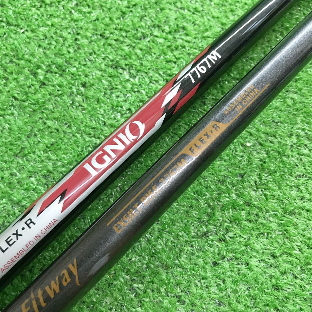 JFW-392 Fitway / IGNIOフェアウェイウッド ユーティリティ 2本 JFW-392 Fitway / IGNIOフェアウェイウッド ユーティリティ 2本
