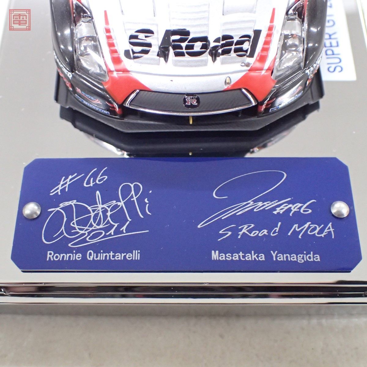 エブロ 1/43 日産 スーパー GT 2011 GT500 S ロード モーラ GT-R